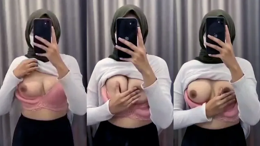 Liza Hijaber Pap Toket Cantik Nih!